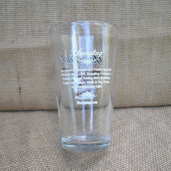 Yuengling Eagle Logo 16 oz Beer Glass - Picture 14 of 14